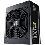 Cooler Master MWE 1050 V2 Black, PC-Netzteil schwarz, 1x 12-Pin High Power GPU, 3x PCIe, Kabelmanagement, 1050 Watt
