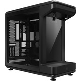Cooler Master MasterFrame 360 Stage LCD , Tower-Gehäuse schwarz, Tempered Glass x 2