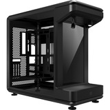 Cooler Master MasterFrame 360 Stage LCD , Tower-Gehäuse schwarz, Tempered Glass x 2
