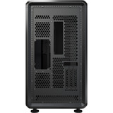 Cooler Master MasterFrame 360 Stage LCD , Tower-Gehäuse schwarz, Tempered Glass x 2
