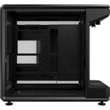 Cooler Master MasterFrame 360 Stage LCD , Tower-Gehäuse schwarz, Tempered Glass x 2