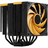 DeepCool AK620 ZERO DARK ZORIA, CPU-Kühler schwarz/orange, 120 mm