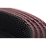 Digitus Klettband Kabelmanagement System, Pilzkopfband schwarz, selbstklebendes Pilzkopfband 5 Meter, Flausch und Klettband 10 Meter