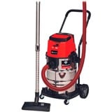 EINHELL TP-VC 36/30 S Auto - Solo, 36Volt (2x18V), Nass-/Trockensauger rot/edelstahl, ohne Akku und Ladegerät