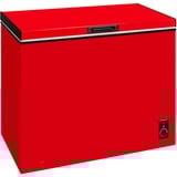 Exquisit GT200-050F, Gefriertruhe rot