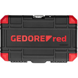 GEDORE Bit-Satz 1/4", 67teilig schwarz/rot, (R33003067 )