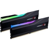 G.Skill DIMM 64 GB DDR5-6000 (2x 32 GB) Dual-Kit, Arbeitsspeicher schwarz, F5-6000J3238G32GX2-TZ5RK, Trident Z5 RGB, INTEL XMP