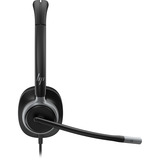 HP POLY Focus 625 Stereo Bluetooth-Headset (C56XPAA) schwarz, Bluetooth, USB-C-Dongle