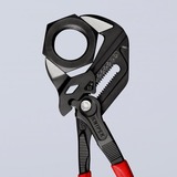 KNIPEX Zangenschlüssel 86 01 250 rot, Länge 250m, 19-fach einstellbar