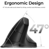 Keychron M5 Wireless 8K-Version, Maus schwarz