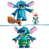 LEGO 43296 Disney Classic Stitch und Scrump, Konstruktionsspielzeug 