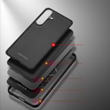 Nevox StyleShell NYLO, Handyhülle schwarz, Samsung Galaxy S25 FE