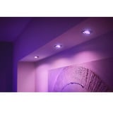 Philips Hue White & Color Ambiance Centura Einbauspot 3er-Pack, LED-Leuchte silber, rund