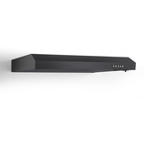 Respekta Sina (CH600SC-19), Dunstabzugshaube schwarz (matt), 60 cm