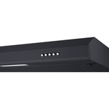 Respekta Sina (CH600SC-19), Dunstabzugshaube schwarz (matt), 60 cm