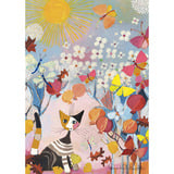 Schmidt Spiele Rosina Wachtmeister: Gestreiftes Kätzchen, Puzzle 1000 Teile