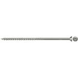 fischer Spanplattenschraube PowerFast 6,0x200 Senkkopf TX 100 Stück, mit Teilgewinde, Edelstahl A4