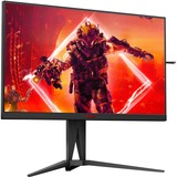 AOC AGON AG275QZ/EU, Gaming-Monitor 69 cm (27 Zoll), schwarz/rot, QHD, HDR, Adaptive-Sync, 165Hz Panel