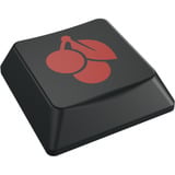 CHERRY KC 500 MX LP TKL, Tastatur schwarz, DE-Layout, Cherry MX Low Profile 2.0 Ivory