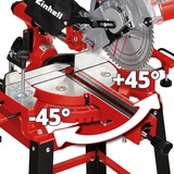 EINHELL Zug-Kapp-und Gehrungssäge TC-SM 2531/2 U, Kapp- und Gehrungssäge rot/schwarz, 1.900 Watt
