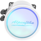 EKL Gletscherwasser 240 White RGB 240mm, Wasserkühlung weiß