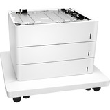 HP Papierzuführung P1B11A, Papierzufuhr 3x 550 Blatt und Unterstand, für Color LaserJet