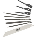 Hazet Druckluft-Stichsäge (9034P-2/2), Set blau/schwarz, Inkl. Zubehör