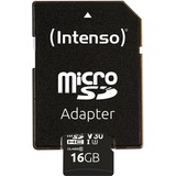 Intenso 16 GB microSDHC, Speicherkarte UHS-I U1, Class 10