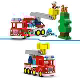 LEGO 10473 DUPLO Town Löschauto mit Schlauch und Feuerwehrmann, Konstruktionsspielzeug 