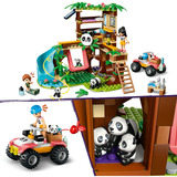 LEGO 42648 Friends Panda-Pflegestation, Konstruktionsspielzeug 