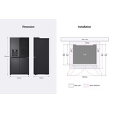 LG GMG960EVJE, Multi-Door InstaView, LINEARCooling, DoorCooling+