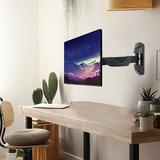 Lindy Starre Wandhalterung für ein Display, Monitorhalterung schwarz, für Monitore bis 66 cm (26")