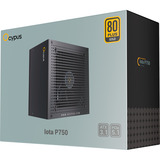 Ocypus Iota P750 Black, PC-Netzteil schwarz, 1x 12-Pin High Power GPU, 3x PCIe, Kabelmanagement, 750 Watt