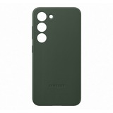 SAMSUNG Leather Cover, Schutzhülle dunkelgrün, Samsung Galaxy S23