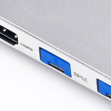 SMARTKEEPER ESSENTIAL USB-A Port Lock (UL03), Einsteckschloss Farbcode Dunkelblau, 10 Stück