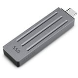 Seagate Ultra Compact SSD 2 TB, Externe SSD dunkelgrau, USB-C 3.2 Gen 2 (10 Gbit/s)