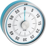 TFA Analoger Küchen-Timer PUCK, Timer/Küchenuhr türkis