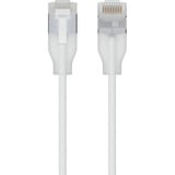 Ubiquiti UniFi Etherlighting Cat.6a Premium-Patchkabel weiß, 0,30 Meter, gesleevt
