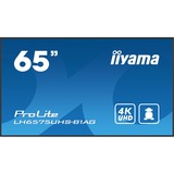 iiyama ProLight LH6575UHS-B1AG, Public Display schwarz (matt), UltraHD/4K, IPS, Lautsprecher, SDM-Slot