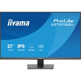 iiyama ProLite X2797QSU-B1, LED-Monitor 68.5 cm (27 Zoll), schwarz (matt), QHD, IPS, HDMI, DP, USB-Hub, Lautsprecher