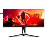 AOC AGON AG405UXC, Gaming-Monitor 100 cm (40 Zoll), schwarz, WQHD, IPS, HDMI, DisplayPort, HDR, AMD FreeSync Premim, USB-C, 144Hz Panel