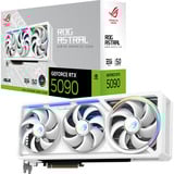 ASUS GeForce RTX 5090 ROG ASTRAL GAMING WHITE Edition, Grafikkarte weiß, DLSS 4, 3x DisplayPort, 2x HDMI 2.1
