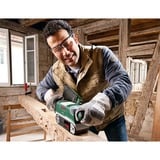 Bosch Bandschleifer PBS 75 AE, Set grün, 750 Watt, Parallel- und Winkelanschlag