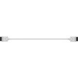 Corsair iCUE LINK Kabel, 200mm, gerade weiß, 2 Stück
