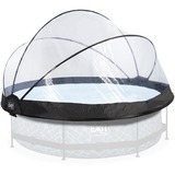 Exit Toys Dome, Pool Abdeckung Ø 300cm transparent, aufklappbar