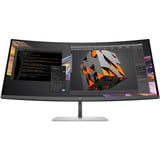 HP Pro 738pu Thunderbolt 4-Monitor, LED-Monitor 95.3 cm (37.5 Zoll), schwarz/silber, WQHD+, IPS Black, Curved, Docking-Monitor