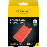 Intenso Powerbank F10000 Orange orange, 10.000 mAh, PD 3.0, Quick Charge 3.0