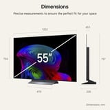 LG OLED55C6ELB.AEUD, OLED-Fernseher 138.8 cm (55 Zoll), schwarz, UltraHD/4K, Triple Tuner, 120Hz Panel
