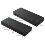 Lenovo ThinkPad USB4 Dock 5000, Dockingstation schwarz, 100W