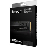 Lexar NM620 1 TB, SSD PCIe 3.0 x4, NVMe 1.4, M.2 2280